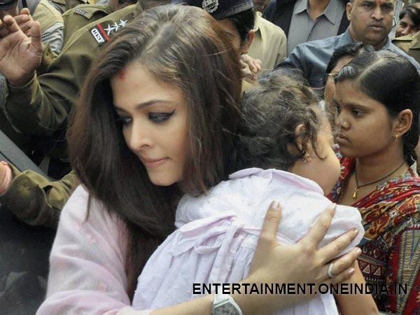 Aishwarya, Aaradhya in Bhopal