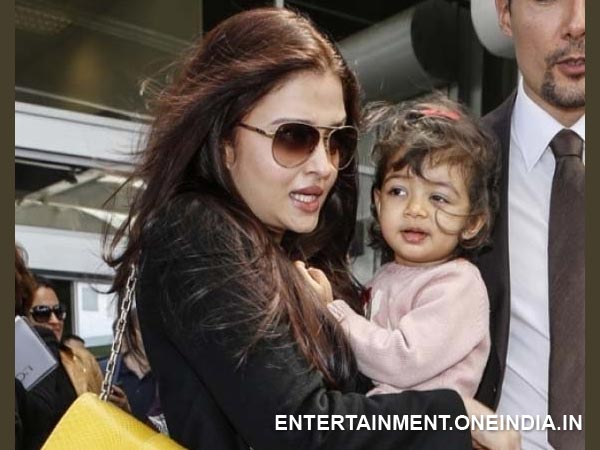Aishwarya With Aaradhya
