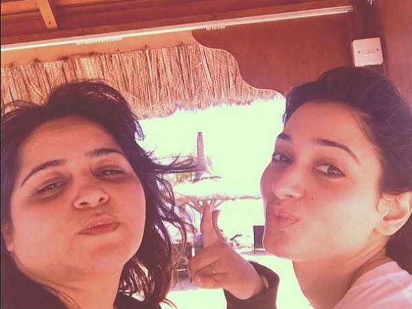 Tammana With Her Co-star Tammana With Her Co-star