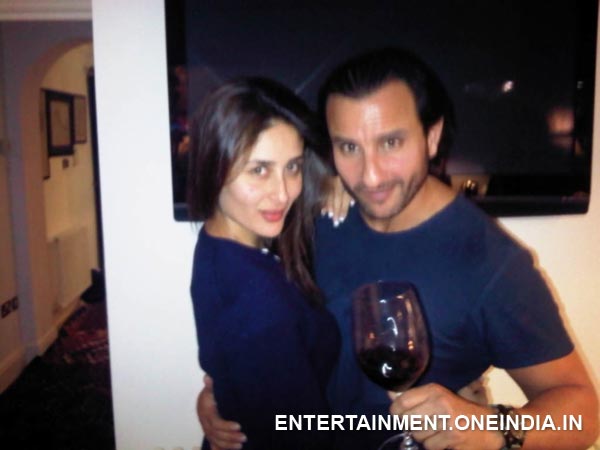 Saif Ali Khan and Kareena Kapoor