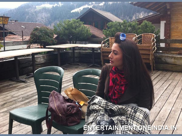 Gauhar Khan In Switzerland