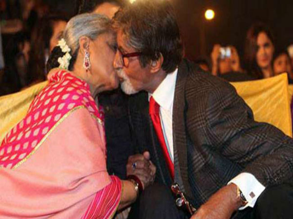 Amitabh Kissing Jaya
