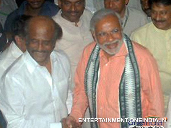 Narendra Modi With Rajinikanth - Picture 4