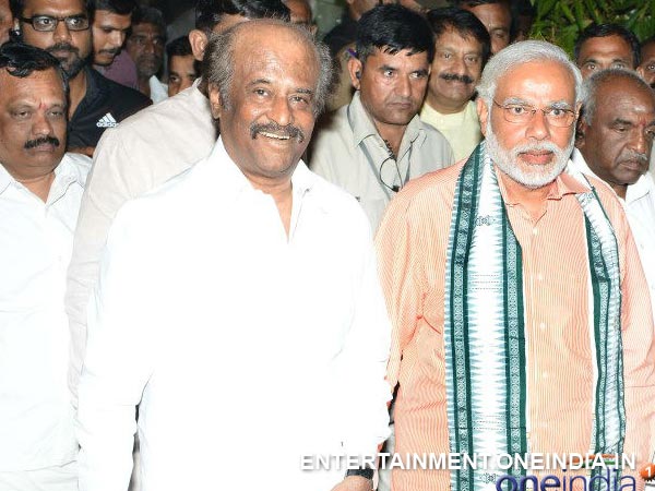 Narendra Modi With Rajinikanth - Picture 8