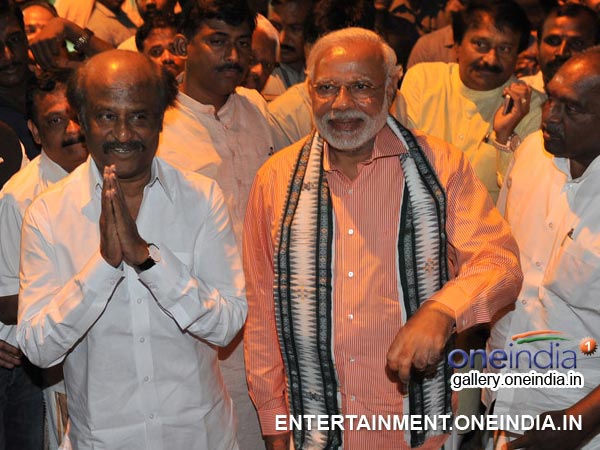Narendra Modi With Rajinikanth - Picture 11