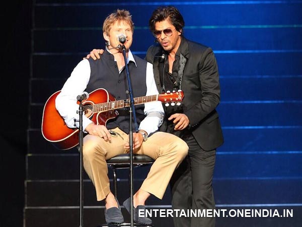 SRK with Shane Watson