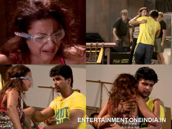 Gauhar And Kushal's Stunt