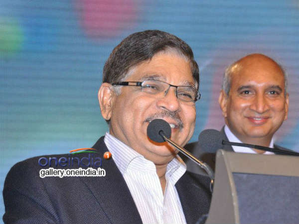 Allu Aravind Addressing Audience Allu Aravind Addressing Audience