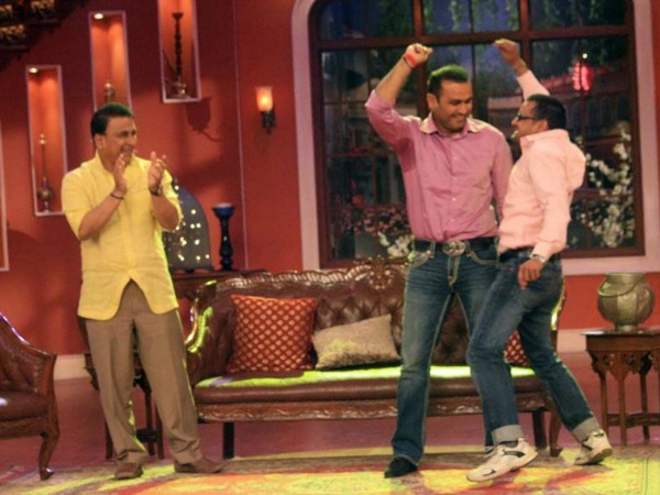 Sehwag Too Spotted Dancing