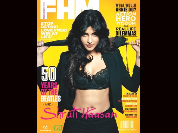 Shruti Hassan - FHM Feb 2014