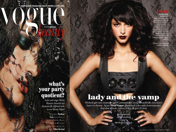 Shruti Hassan - Vogue