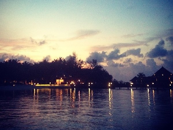Dusky Evening At Maldives