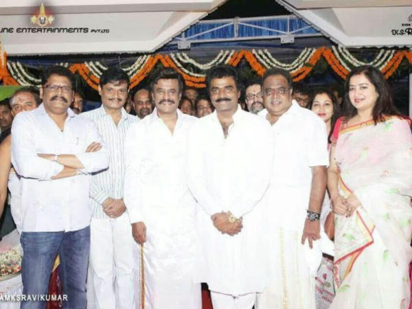 Lingaa Movie Launch In Chamundi Hills