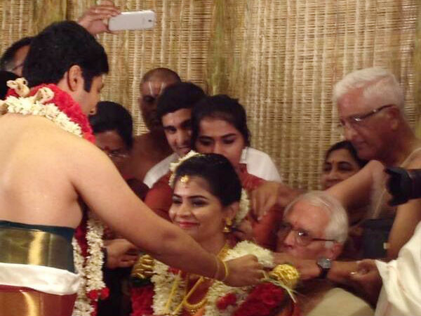 Rahul Tying The Sacred Thread