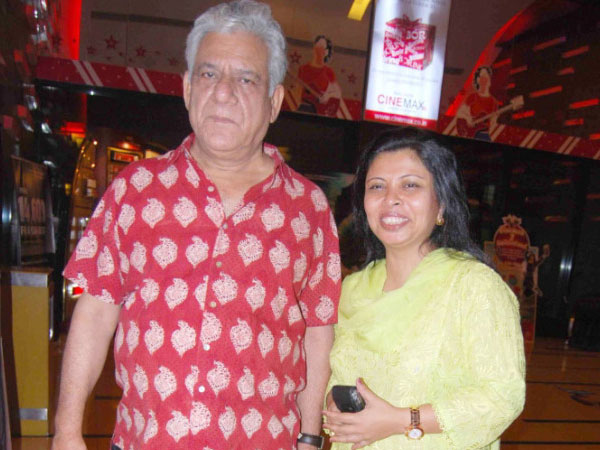 Om Puri and Nandita