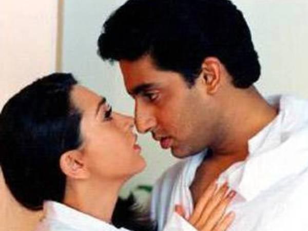 Abhishek Bachchan and Karisma Kapoor