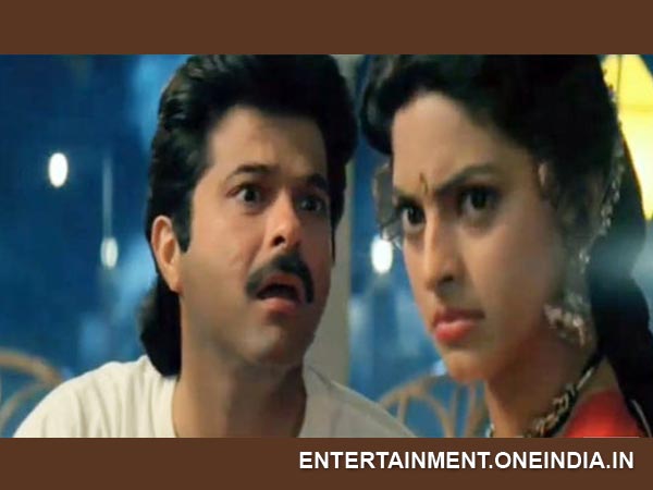Anil Kapoor and Juhi Chawla, Andaz