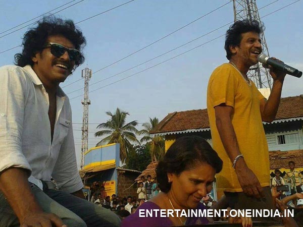 Upendra With Shivanna 
