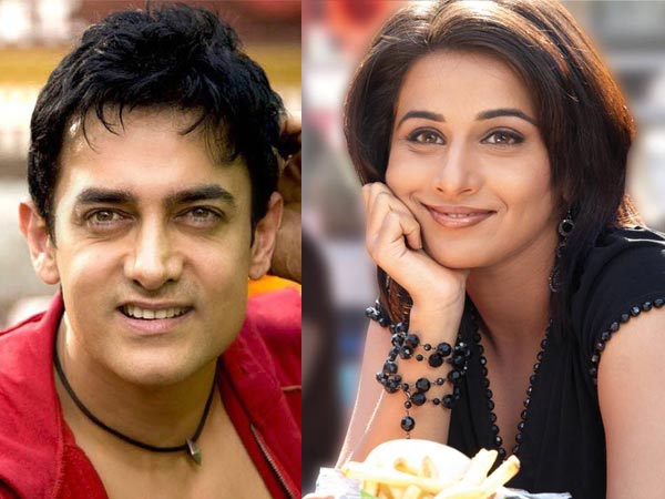 Aamir Khan And Vidya Balan 