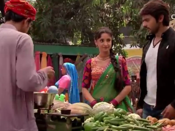 Rudra Buys Vegetables