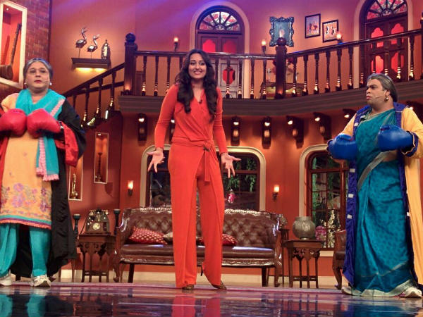 Sonakshi On Comedy Nights Sonakshi On Comedy Nights