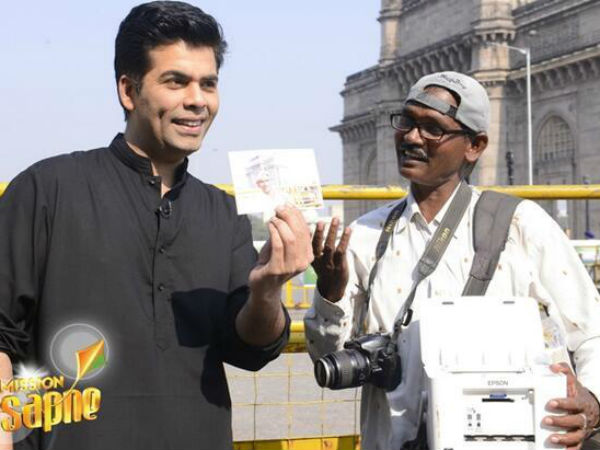 Karan With A Photographer