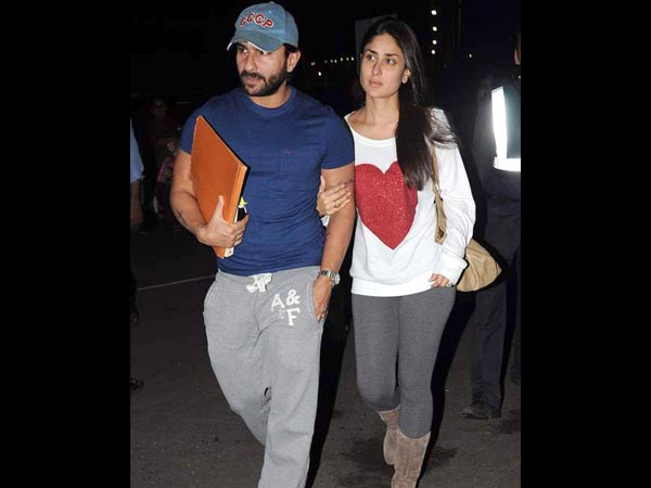 Kareena Kapoor and Saif Ali Khan