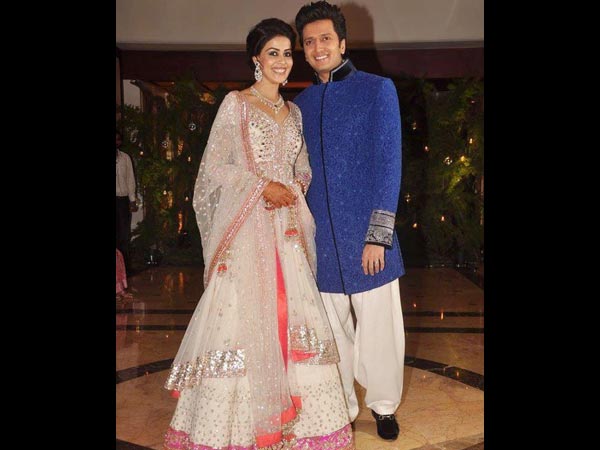 Genelia D'Souza and Riteish Deshmukh