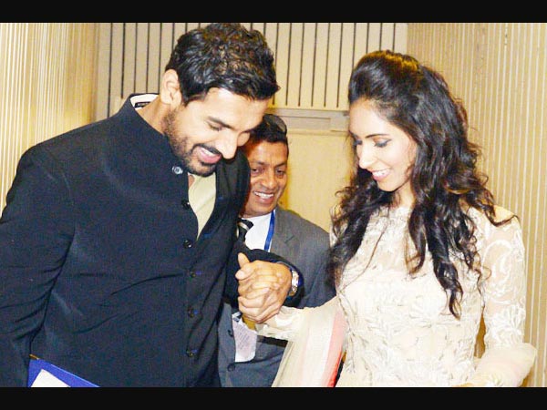 John Abraham and Priya 