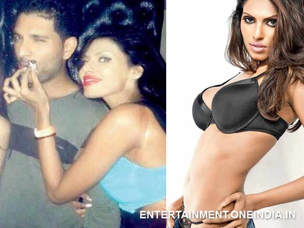 Yuvraj Singh and Gizele Thakral