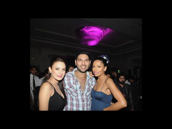 Yuvraj Singh and Aanchal Kumar
