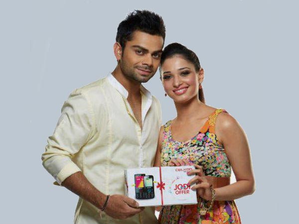 Virat Kohli and Tamanna