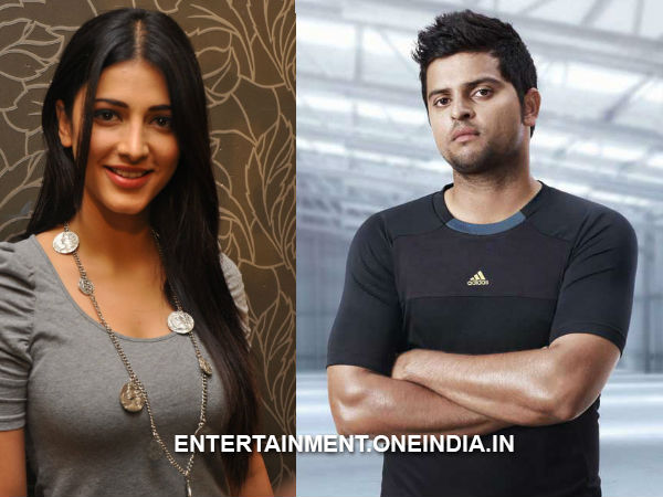 Shruti Hassan and Suresh Raina