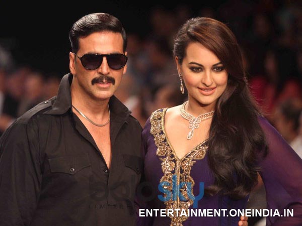 Akshay Kumar and Sonakshi Sinha