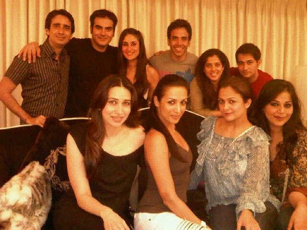 Salman's Family and Tusshar