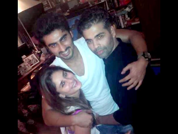 Karan Johar and Arjun Kapoor