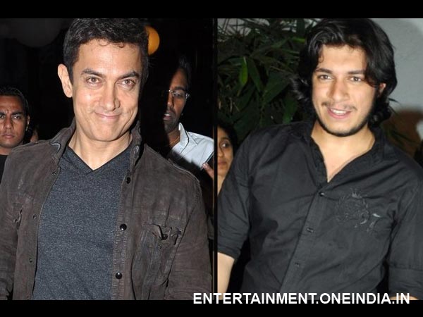 Aamir Khan and Junaid- Aamir Khan and Junaid-