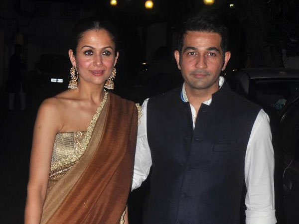 Amrita Arora and Shakeel Ladak