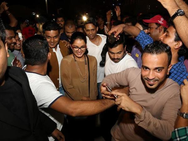 Manju Overwhelmed With The Response In Dubai!