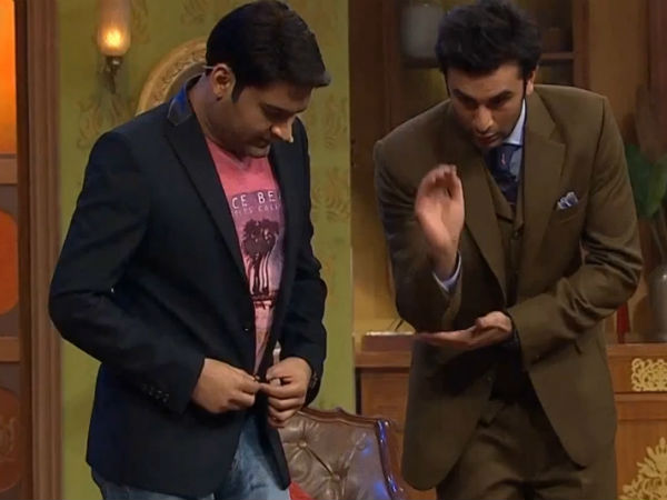 Ranbir With Kapil Ranbir With Kapil