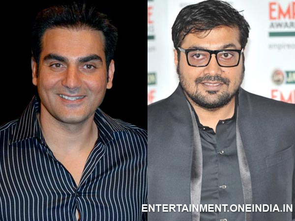 Arbaaz Khan and Anurag Kashyap