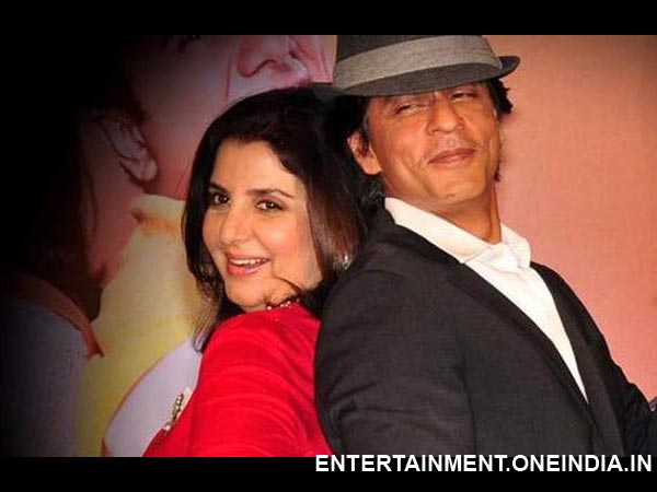 Farah Khan and Shahrukh Khan
