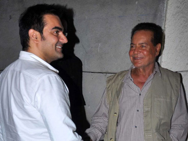 Arbaaz Khan And Salim Khan