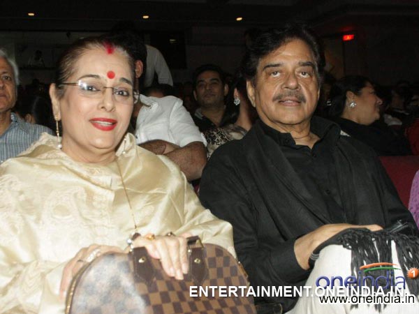Shatrughan Sinha and Poonam Sinha