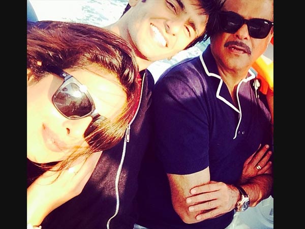 With Ranveer Singh And Anil Kapoor