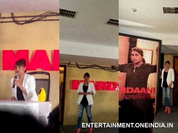 Mardaani Trailer Launch