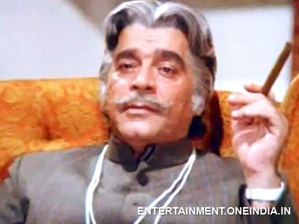 Ajit as Loin in Kalicharan Ajit as Loin in Kalicharan