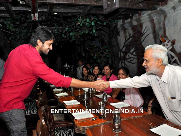 Naga Shouriya's Bonding With Elderly Man 