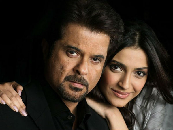 Actor Anil Kapoor with daughter Sonam Kapoor Actor Anil Kapoor with daughter Sonam Kapoor