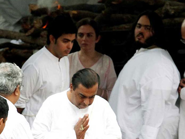 Nita Ambani's Father Funeral Nita Ambani's Father Funeral